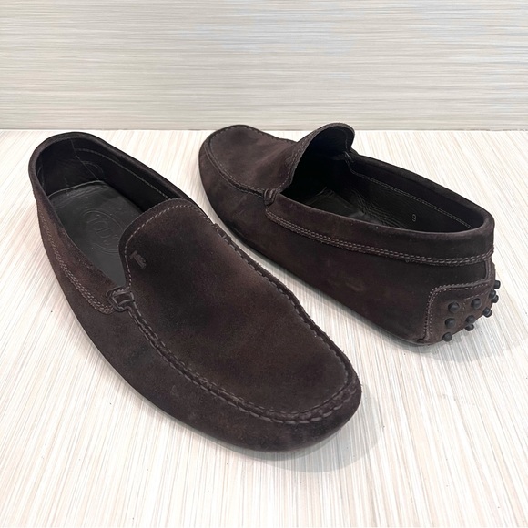 Tod's Other - TOD’S mens suede loafers